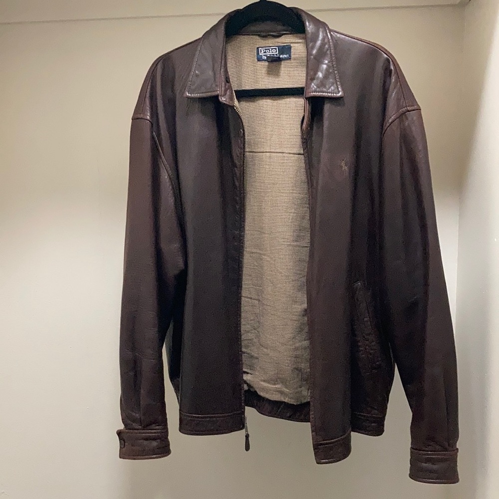 80’s Ralph Lauren Leather Jacket